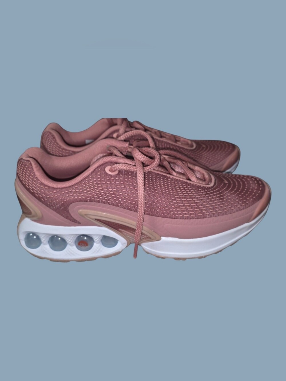 Nike Women's Rose Dust Running Sneakers with Visible Cushioned Pods